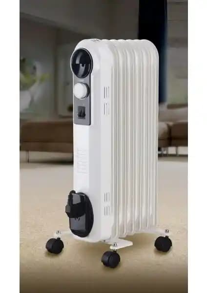 Kiwi KHT-8457 7 Dilim 1500 W Yağlı Radyatör ile Etkili ve Güvenilir Isıtma Çözümü