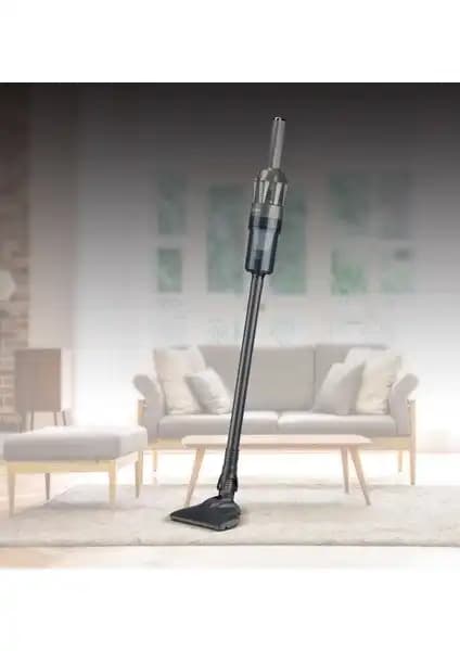 Kiwi KVC-4108 Dikey Elektrikli Süpürge Siyah Güçlü Performans ve Pratiklik Sunar