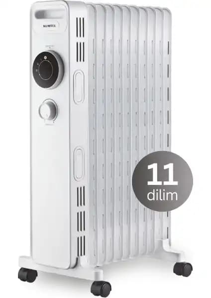 Kumtel 11 Dilim Beyaz Radyatör KUM1230S ile Etkili ve Şık Isıtma Çözümü