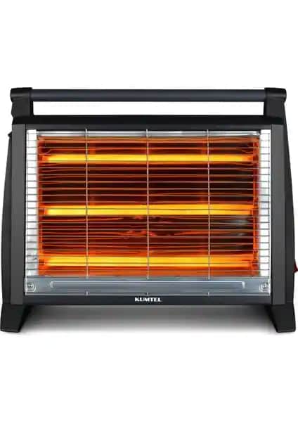 2025'te Kumtel LX-2832 Siyah 1500 Watt Isıtıcı ile Sıcacık Kalın