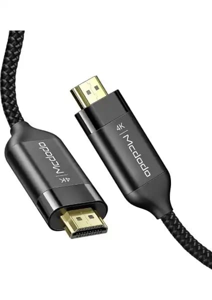 Mcdodo CA-7180 4K 60Hz Örgü HDMI 2.0 Kablosu yüksek çözünürlük ve dayanıklılık