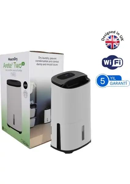 Meaco Meacodry Arete Two 25L Nem Alma ve Hava Temizleme Cihazı Ürün Özellikleri ve Avantajları