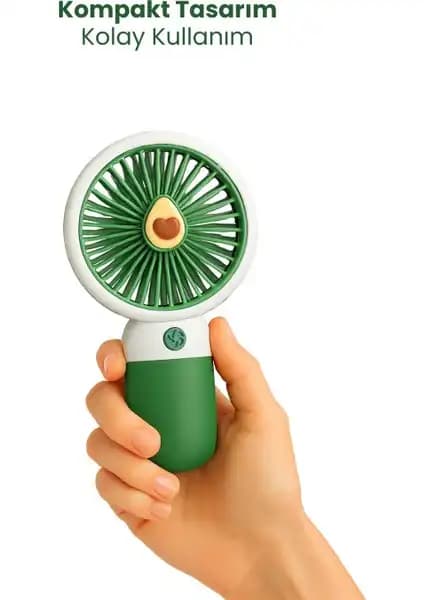 Metaforce Mini Fan: Taşınabilir ve Estetik Tasarımıyla Serinlik Sağlayan Çözüm