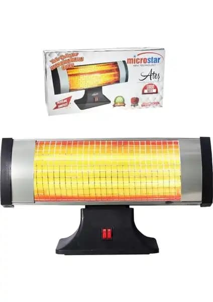 Microstar MSR-103 1800 W Elektrikli Isıtıcı: Güçlü ve Güvenilir Konfor Sağlar