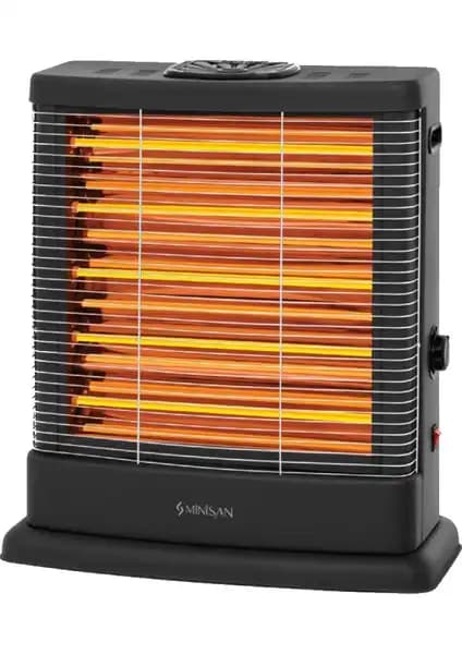 Minisan Maxi Ms-2500 Elektrikli Isıtıcı Soba: Güçlü Performans ve Modern Tasarım