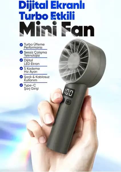 Moen Taşınabilir Şarjlı El Fanları Karşılaştırması: Turbo ve LCD Özellikleriyle Yaz Serinliği 2