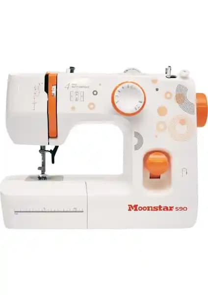 Moonstar Model 590 Ev Tipi Düz Dikiş Makinesi 12 Desenli Profesyonel Dikiş Deneyimi