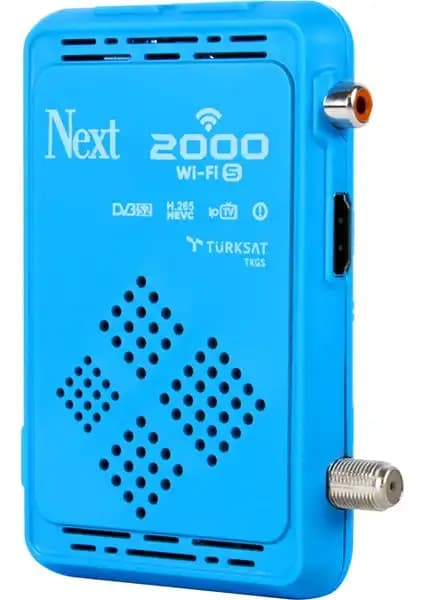 Next 2000 Wi-Fi S Full HD Uydu Alıcısı: Kolay Kurulum ve Gelişmiş Özellikler