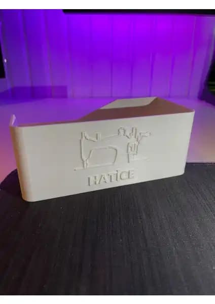 Overlok makineleri için dayanıklı ve düzen sağlayan kumaş atık kutusu