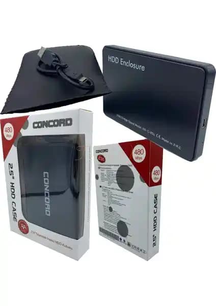 Ozn Store 2.5 inç USB 2.0 ve SATA Uyumlu Harddisk Kutusu İle Depolama Çözümleri