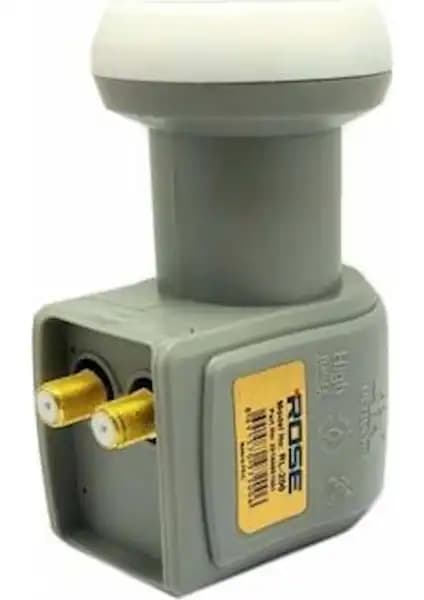 Rose RL-200 Twin Çiftli LNB: Yüksek Performans ve Dayanıklılık Sunan Uydu Alıcı Parçası