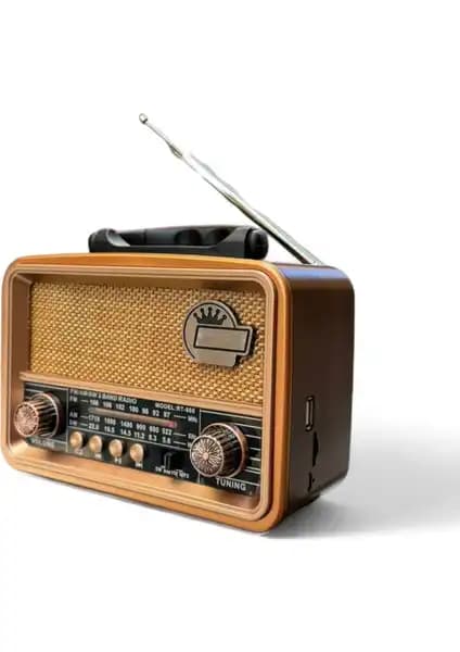 Royal Trend Nostaljik Eskitme Radyo: Retro Şıklık ve Çok Fonksiyonlu Tasarım