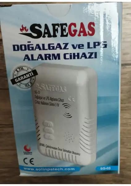 Safegas SG-03 Gaz Alarm Cihazı: Güvenlik ve Güvenilirlik İçin Modern Çözüm