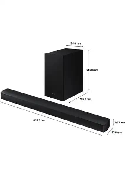 Samsung HW-B650D Soundbar ile Evde Yüksek Kaliteli Ses Deneyimi Sağlayın