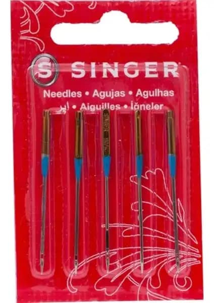 Singer Iğne 14 Numara Ev Tipi Dikiş Makinesi Yedek Parça Kalite Güvence