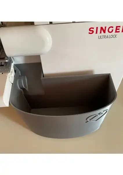 Singer overlok makinesi için uyumlu dayanıklı ve pratik çöp kutusu, temizlik ve düzeni sağlama
