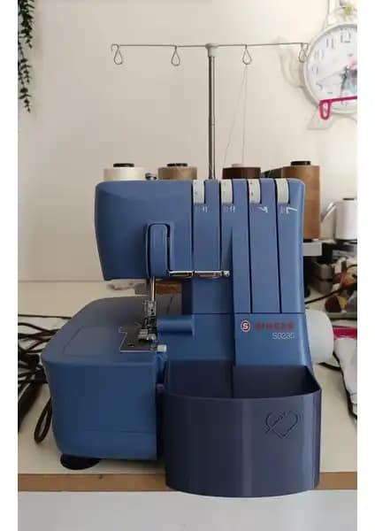 Singer Overlok Makinesi S0235 ve S0230 İçin Uygun Fire Kabı - Dayanıklı ve Renk Seçenekleriyle