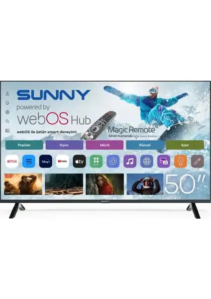 Sunny SN50FMN252 ve Vestel 43UG9750 modellerinin detaylı karşılaştırması 1