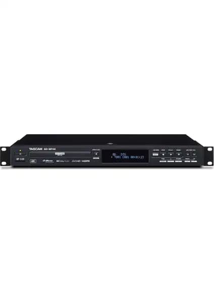 Tascam BD-MP4K Profesyonel 4K UHD Blu-Ray Oynatıcı Yüksek Çözünürlük ve Ses Kalitesiyle
