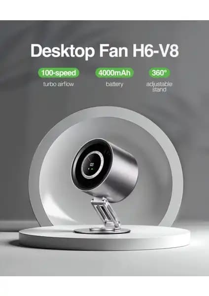 Tokqı Metal Hava Soğutma El Küçük Fanı: Taşınabilir ve Şık Mini Vantilatör Çözümü