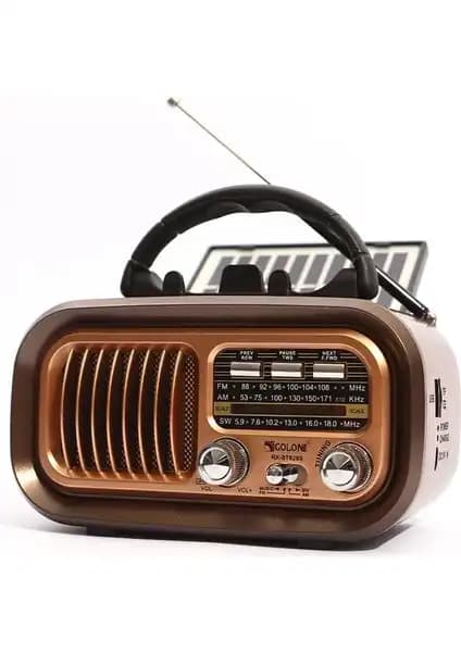 UltraTekno RX-BT628S Güneş Panelli Retro Radyo Modern Teknoloji ile Buluşuyor