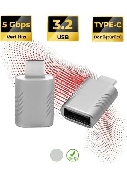 USB 3.2 Type-C Dönüştürücü: Yüksek Hızlı Veri Aktarımı ve Dayanıklı Tasarım