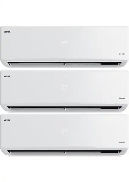 Vestel Flora Doğa Plus 9+9+12 27000 BTU Çok İşlevli Klima Modern Konfor Sağlar