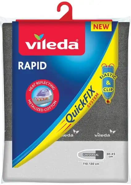 Vileda Universal Ebat Rapid Ütü Masası Kılıfı: Kullanım Kolaylığı ve Dayanıklılık Sağlayan Tasarım