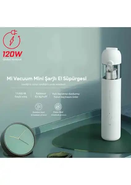 Xiaomi Mi Vacuum Mini Şarjlı El Süpürgesi: Güçlü ve Kompakt Temizlik Çözümü