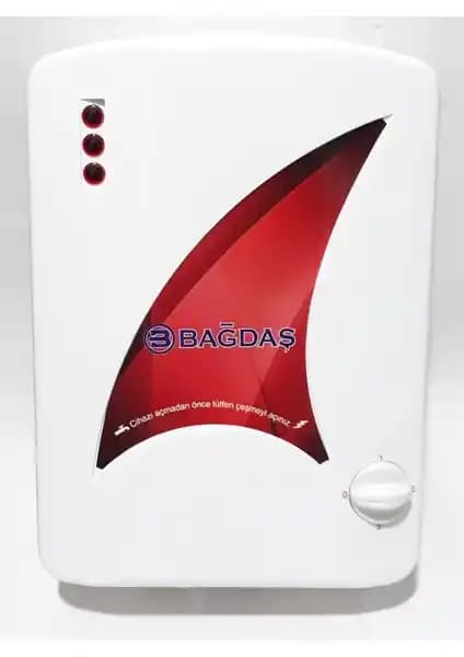 Abnturk 37x27x13 cm Boyutlarında Elektrikli Banyo Şofbeni Güvenli ve Şık Tasarım