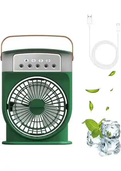 Airstorr Şarjlı Buharlı Hava Soğutucu: Taşınabilir ve Çok Fonksiyonlu Mini Klima