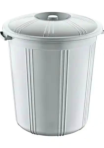 Akay Plastik Eko Çöp Kovası 70 Litre Geniş Kapasiteli ve Dayanıklı Çöp Kutusu