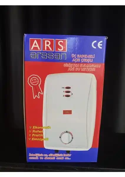 Ars San Şofben Arssan: Yüksek Performanslı Elektrikli Banyo Sıcak Su Cihazı