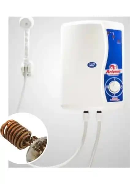 Artemis Bakır Rezistanslı Elektrikli Şofben: Dayanıklı ve Yüksek Performanslı Isıtma Çözümü