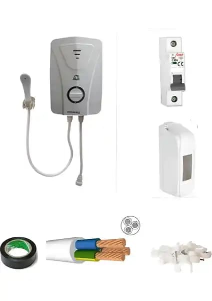 Ayın Derya Elektrikli Şohben Tam Takım Seti 3 Metre Kablo Güvenli ve Estetik Tasarım