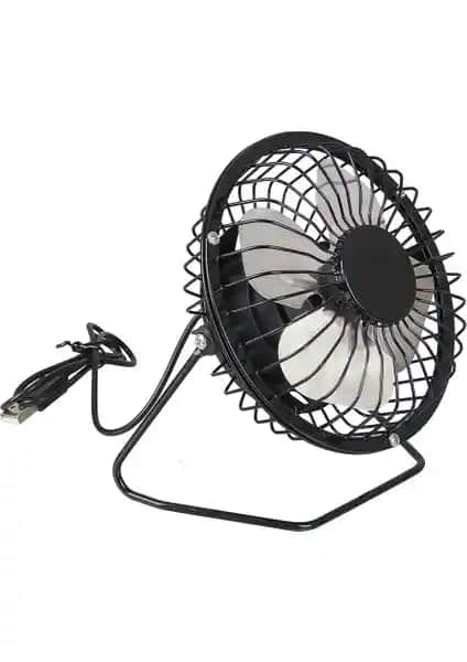 DNR Bilişim Mini USB Vantilatör: Şık ve Dayanıklı Masaüstü Soğutma Cihazı