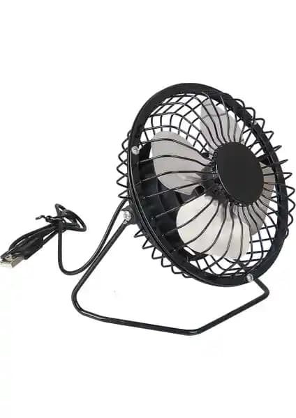 DNR Bilişim Mini USB Vantilatör: Şık ve Dayanıklı Masaüstü Soğutma Cihazı