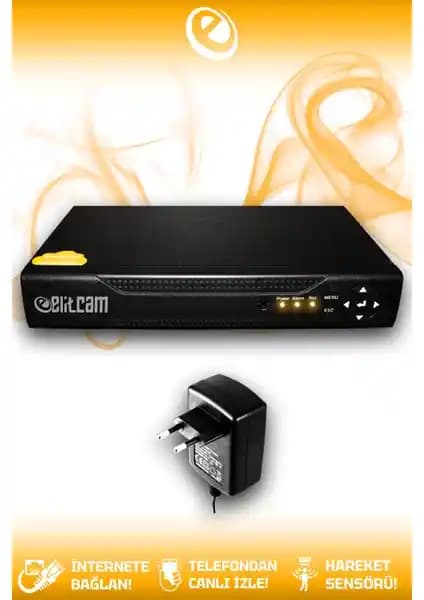 Elitcam 4 Kanal AHD DVR Xmeye Hibrit Kayıt Cihazı Güvenlik Çözümleri ve Özellikleri