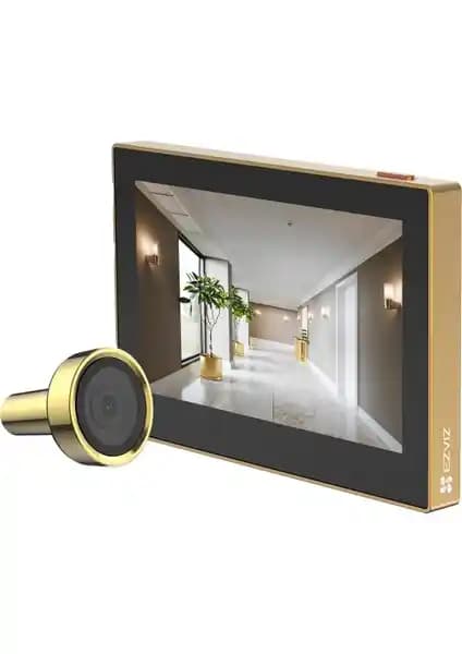 Ezviz Cs-Hp2 2MP Altın Renk Kablosuz Kapı Görüntüleyici Güvenlik Çözümü