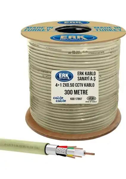 Güçlü ve Dayanıklı 300M CCTV Kamera Kablosu ile Güvenlik Sistemlerinizi Optimize Edin