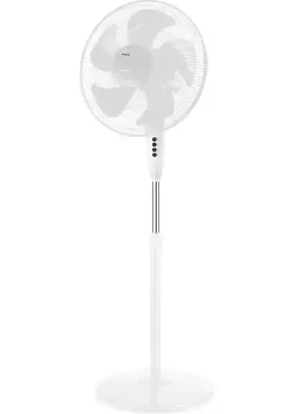 King KV1616 Etezyen Ayaklı Vantilatör: Geniş Alanlar İçin Enerji Verimli Serinlik Çözümü