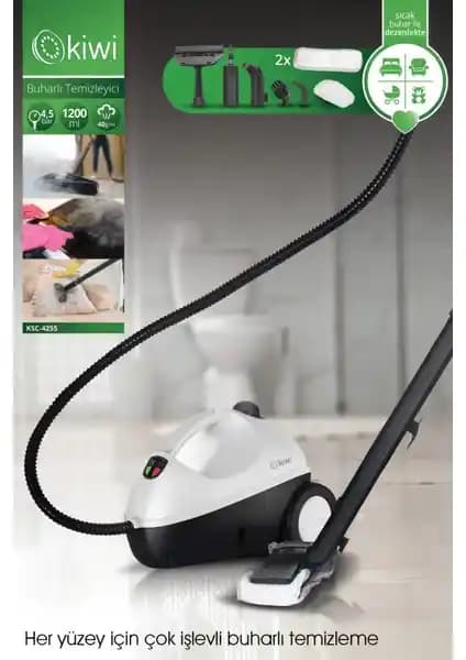 Kiwi KSC-4255 Çok Fonksiyonlu Buharlı Temizleyici İnceleme ve Kullanıcı Yorumları