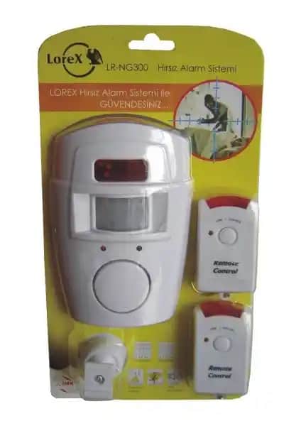 Lorex LR-NG300 Hareket Sensörlü Uzaktan Kumandalı Alarm Seti Güvenlik Çözümü