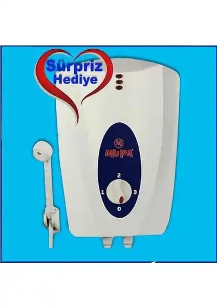 Mupa 7 Emniyetli Elektrikli Şofben Güvenli ve Tasarruflu Sıcak Su Çözümü