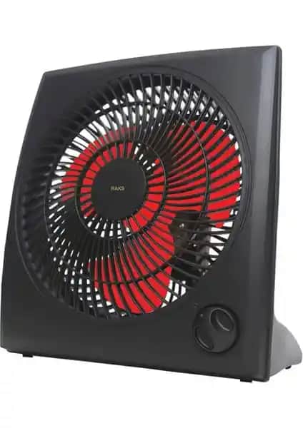 Raks Bf 9 Mx Kutu Tipi Siyah Vantilatör Yüksek Performans ve Şıklık Sunar