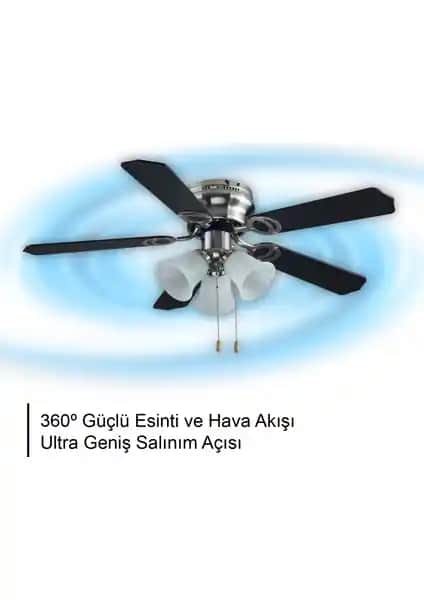 Rubenis RBT425 Blk Avizeli Tavan Vantilatörü İncelemesi ve Teknik Özellikleri