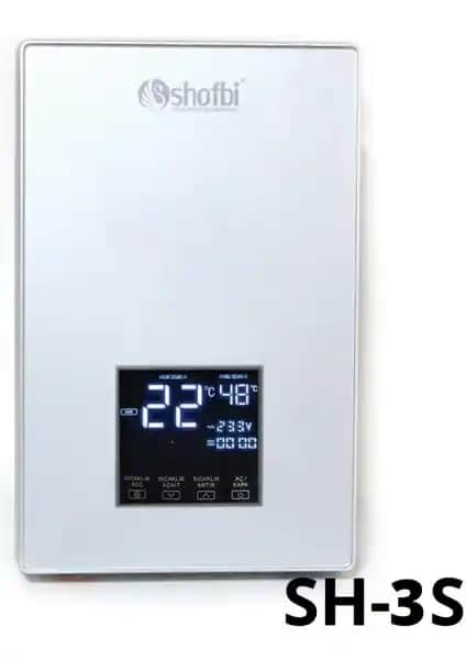 Sıcak Musluk Shofbi Akıllı Şofben Sh-3s Gümüş: Güvenli ve Hassas Sıcak Su Sağlayan Modern Cihaz