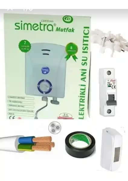 Simetra Mutfak Tipi Şofben: Güvenli ve Pratik Elektrikli Su Isıtıcı Özellikleri ve Kullanım İpuçları