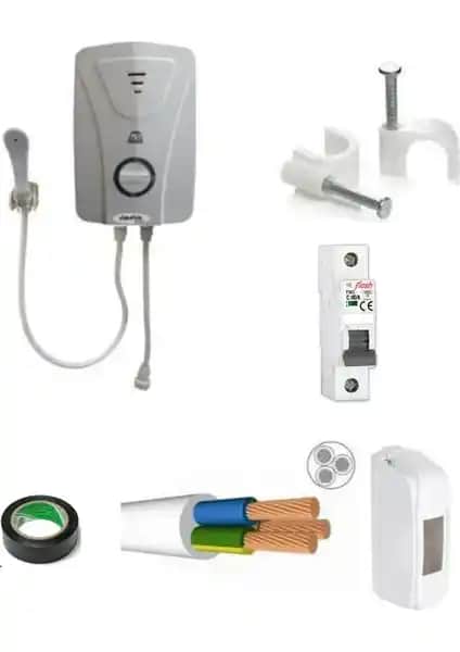 Simetra Sımetra Elektrikli Şofben: Güçlü ve Güvenilir Isıtma Çözümü