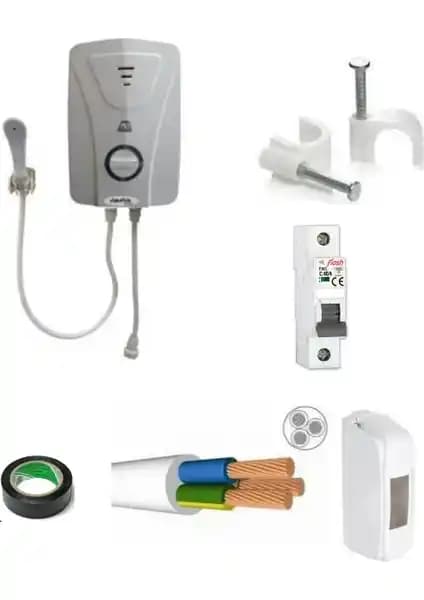 Simetra Sımetra Elektrikli Şofben: Güçlü ve Güvenilir Isıtma Çözümü